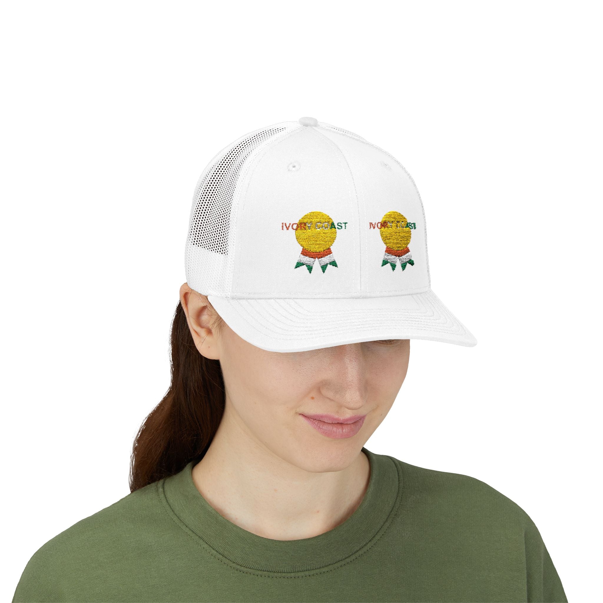 Ivory Coast Snapback Trucker Cap
