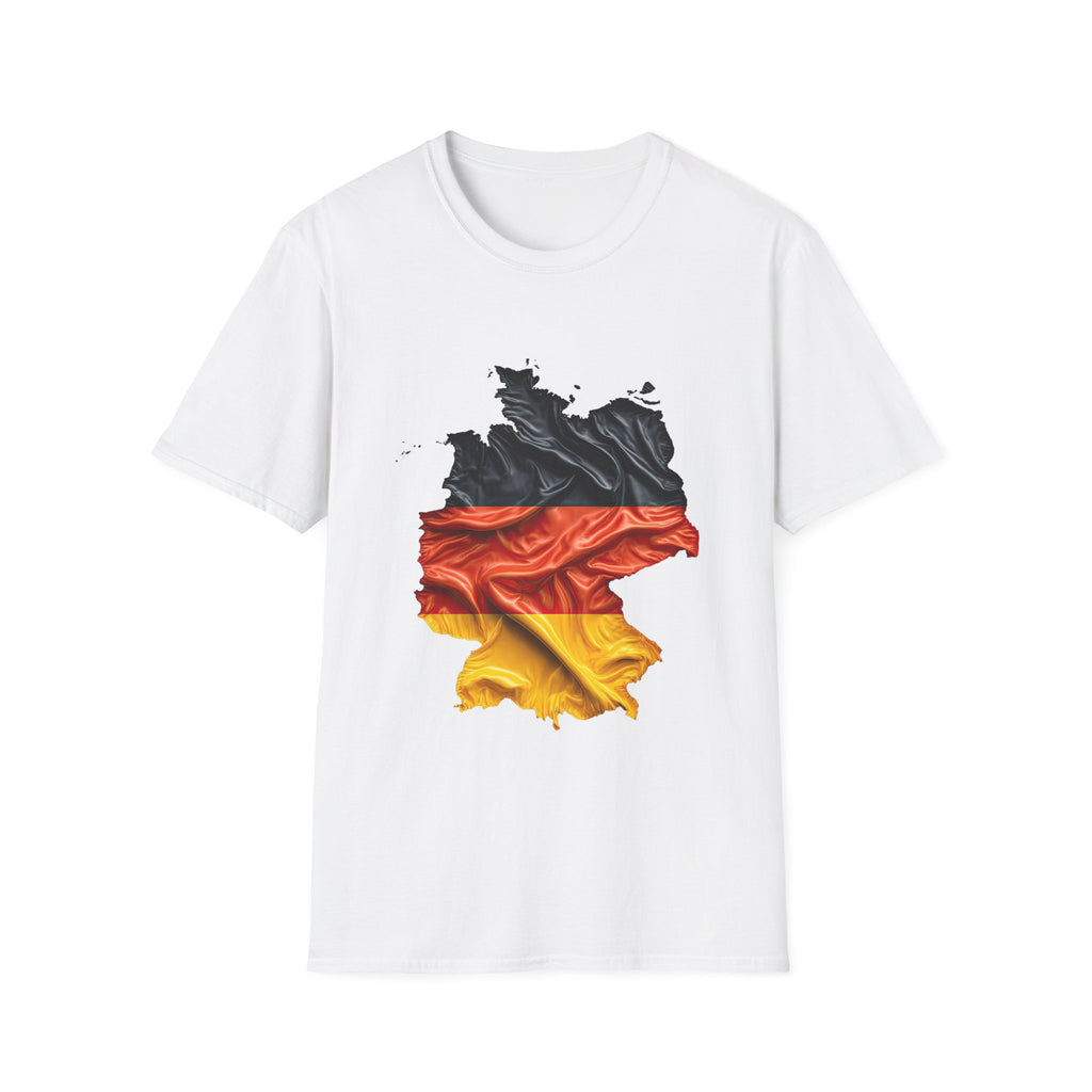 Germany Soccer Cup 2026 T-Shirt — German Flag Map & Trophy Fan Tee