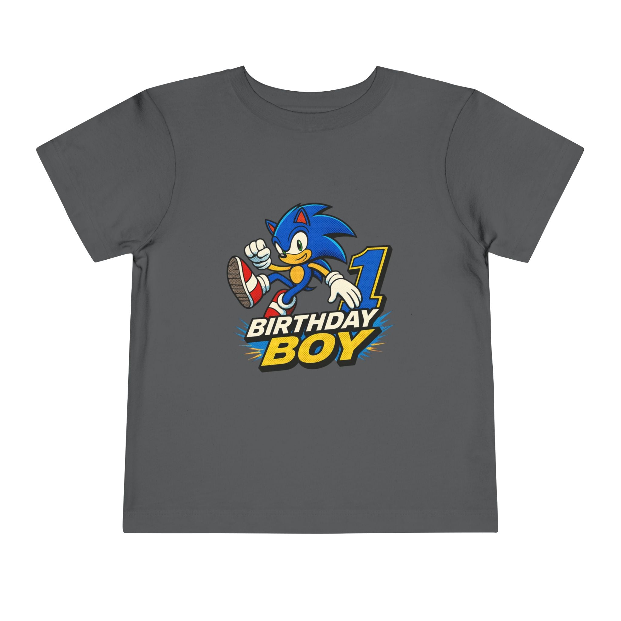 Sonic '1 Birthday Boy' Toddler Tee