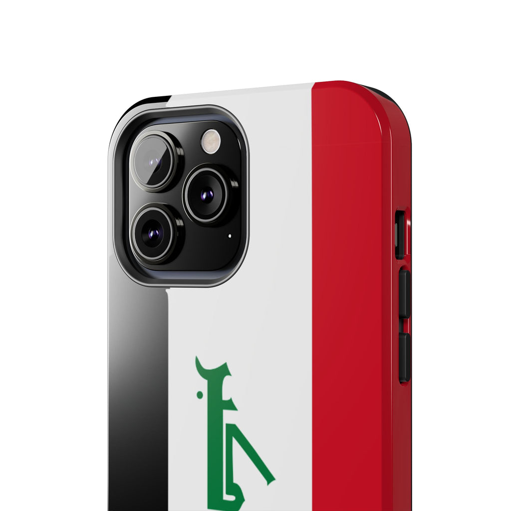 Iraq Flag Tough Phone Case — Durable Patriotic iPhone/Android Cover