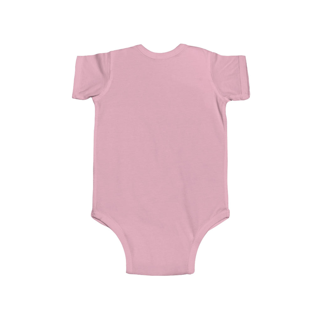 Baby Bear with Balloons Infant Bodysuit – Cute Pink Teddy Onesie for Newborns & Baby Showers