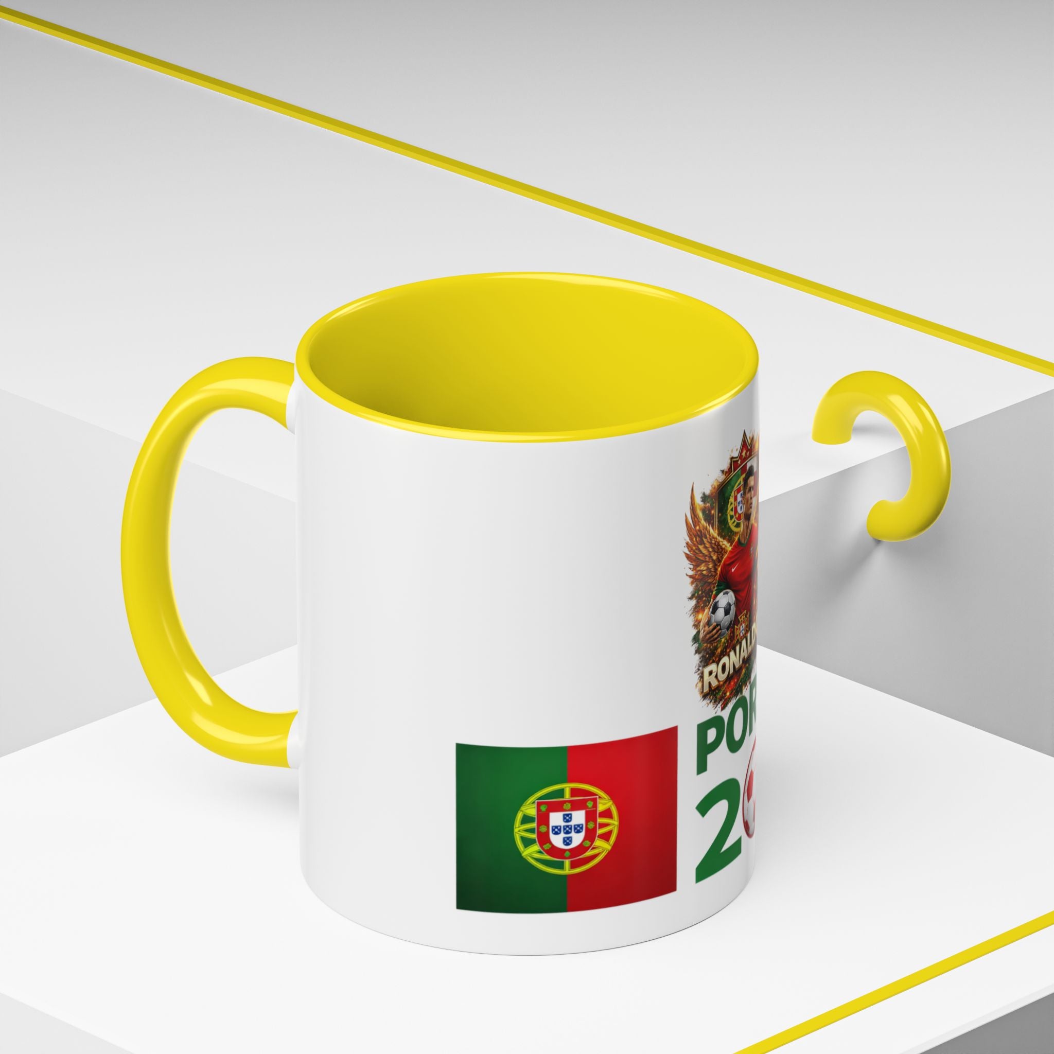 Portugal 2026 Coffee Mug — Soccer Fan Accent Mug (11/15oz)