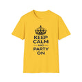 Keep Calm and Party On T-Shirt