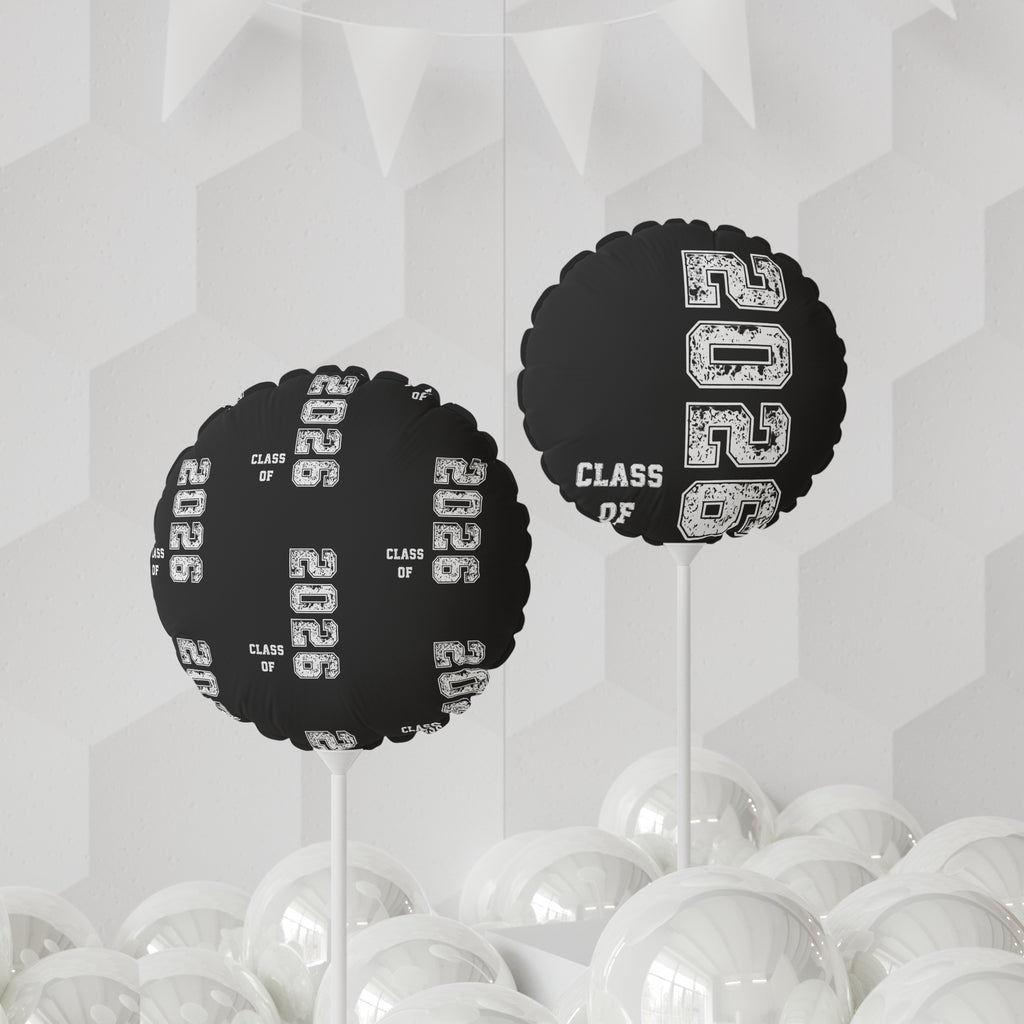Class of 2026 Graduation Balloon — 11" Round/Heart Foil