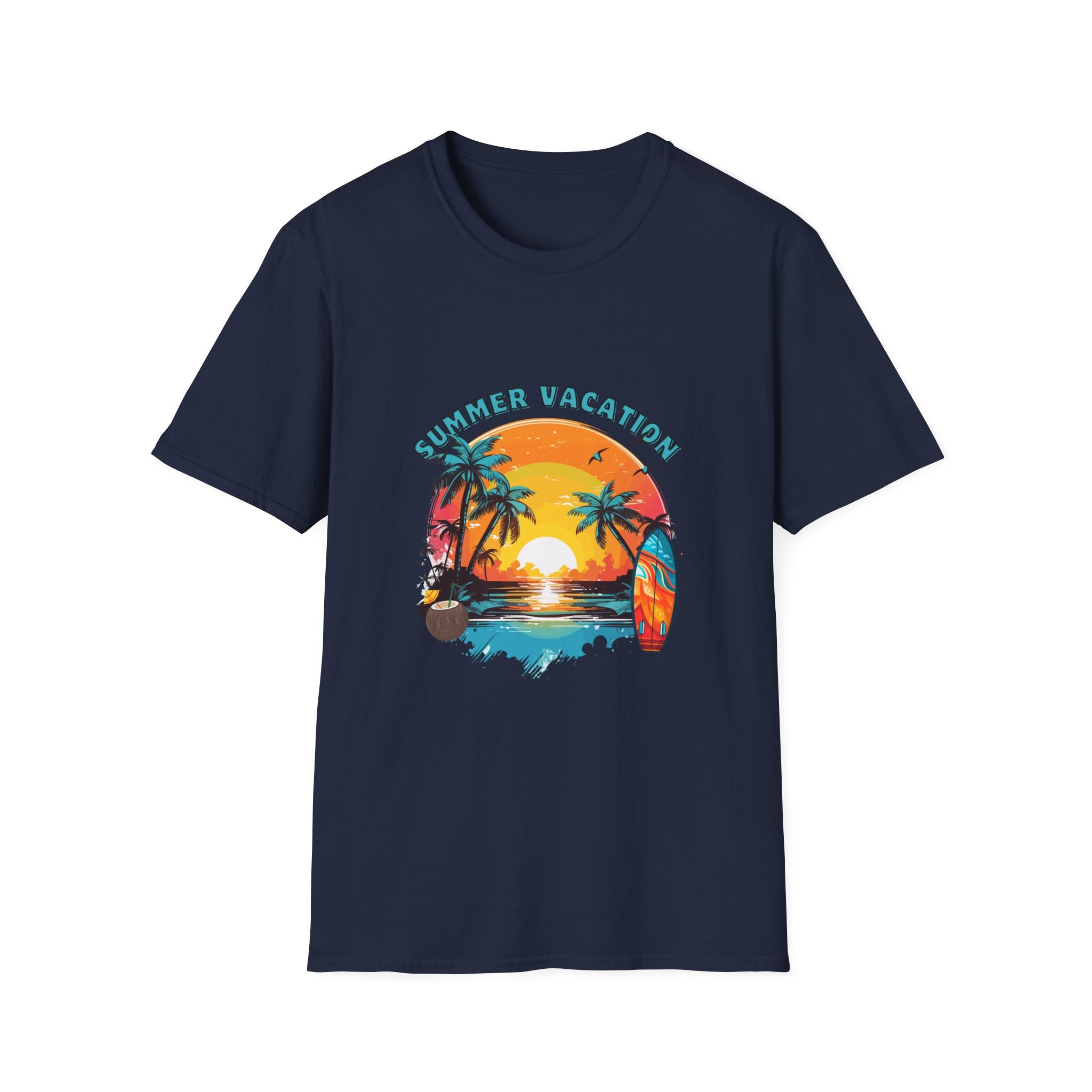 Summer Vacation Graphic T-Shirt