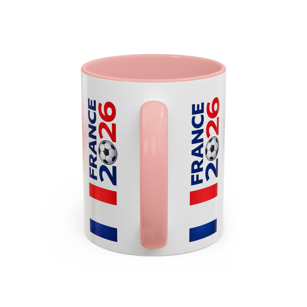 Soccer 2026 Commemorative Mug — France Accent Coffee Cup (11/15oz)