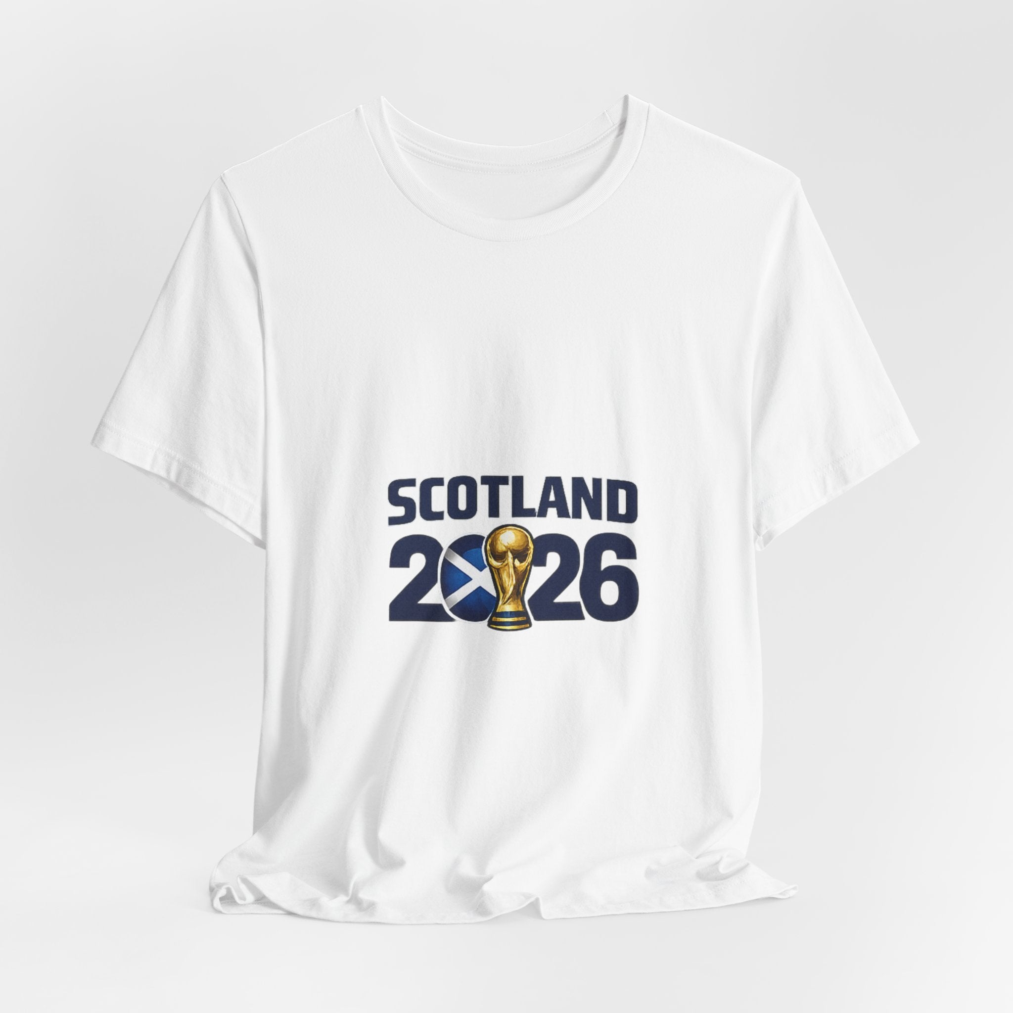 Scotland 2026 Cup T-Shirt — Scottish Flag Football Fan Tee