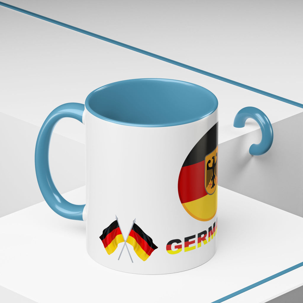 Germany Flag Coffee Mug — German Pride Accent Mug (11/15oz)