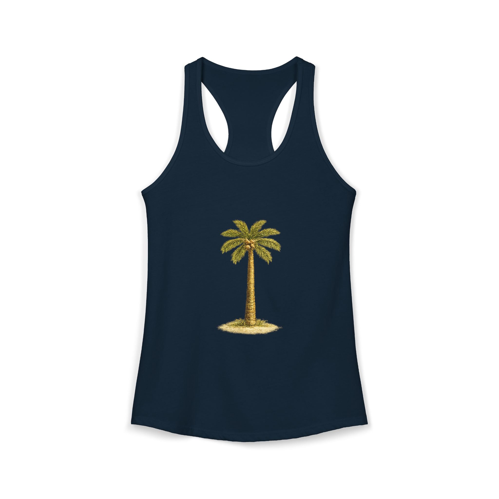 Women's Palm Tree Ideal Racerback Tank