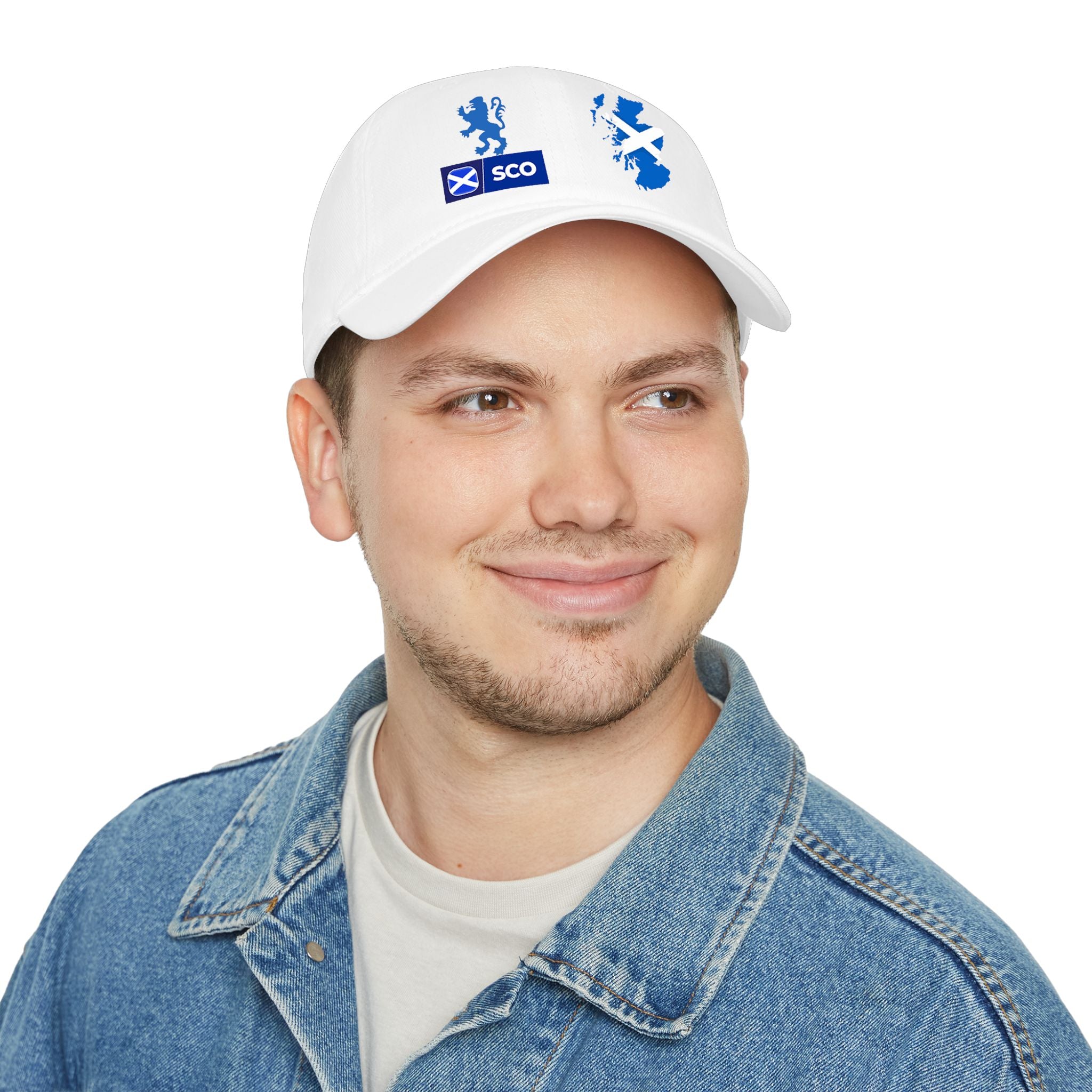 Scotland Map & Lion Low Profile Baseball Cap – SCO Saltire Design