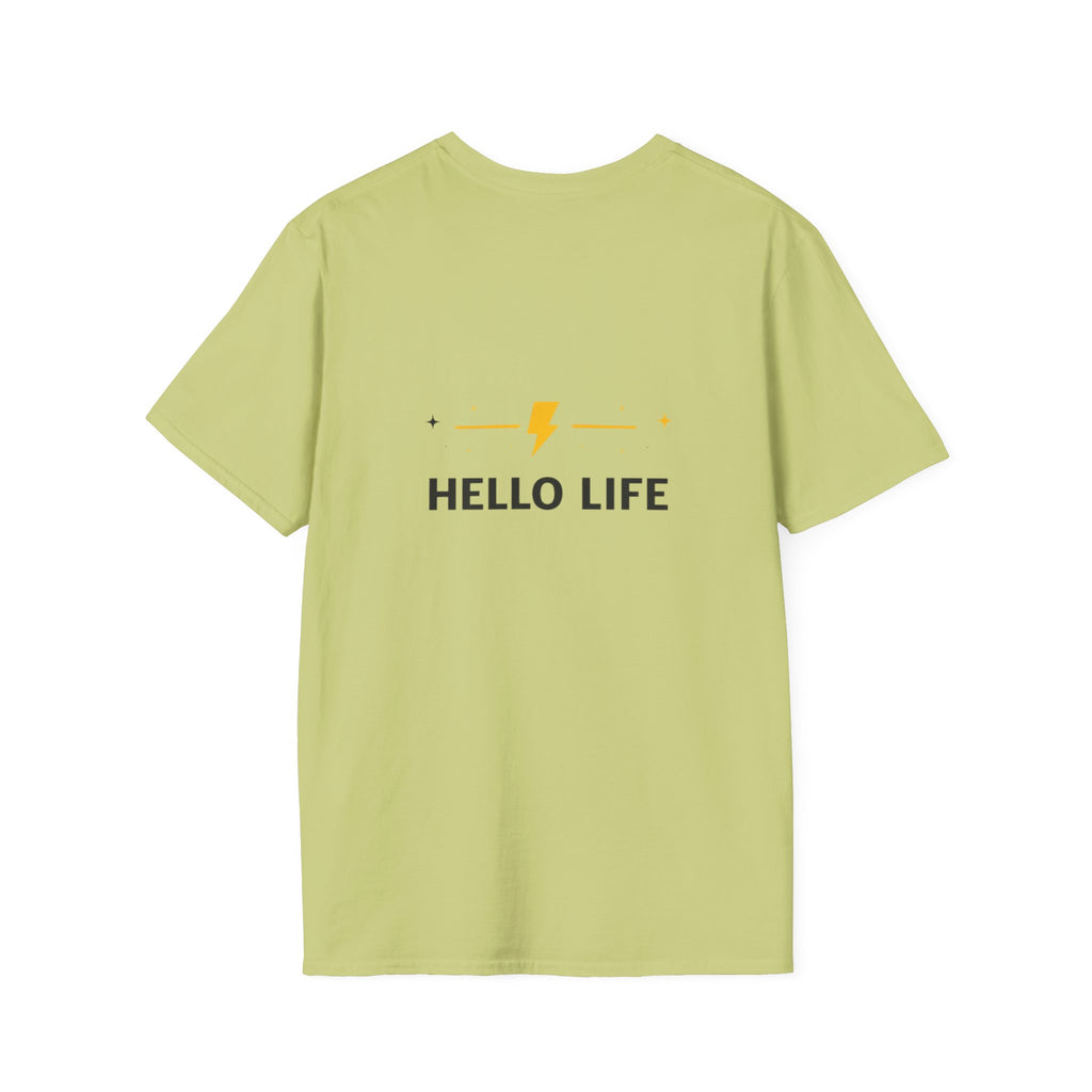 Graduation T-Shirt — "Moving On: Goodbye School, Hello Life" Celebration Tee