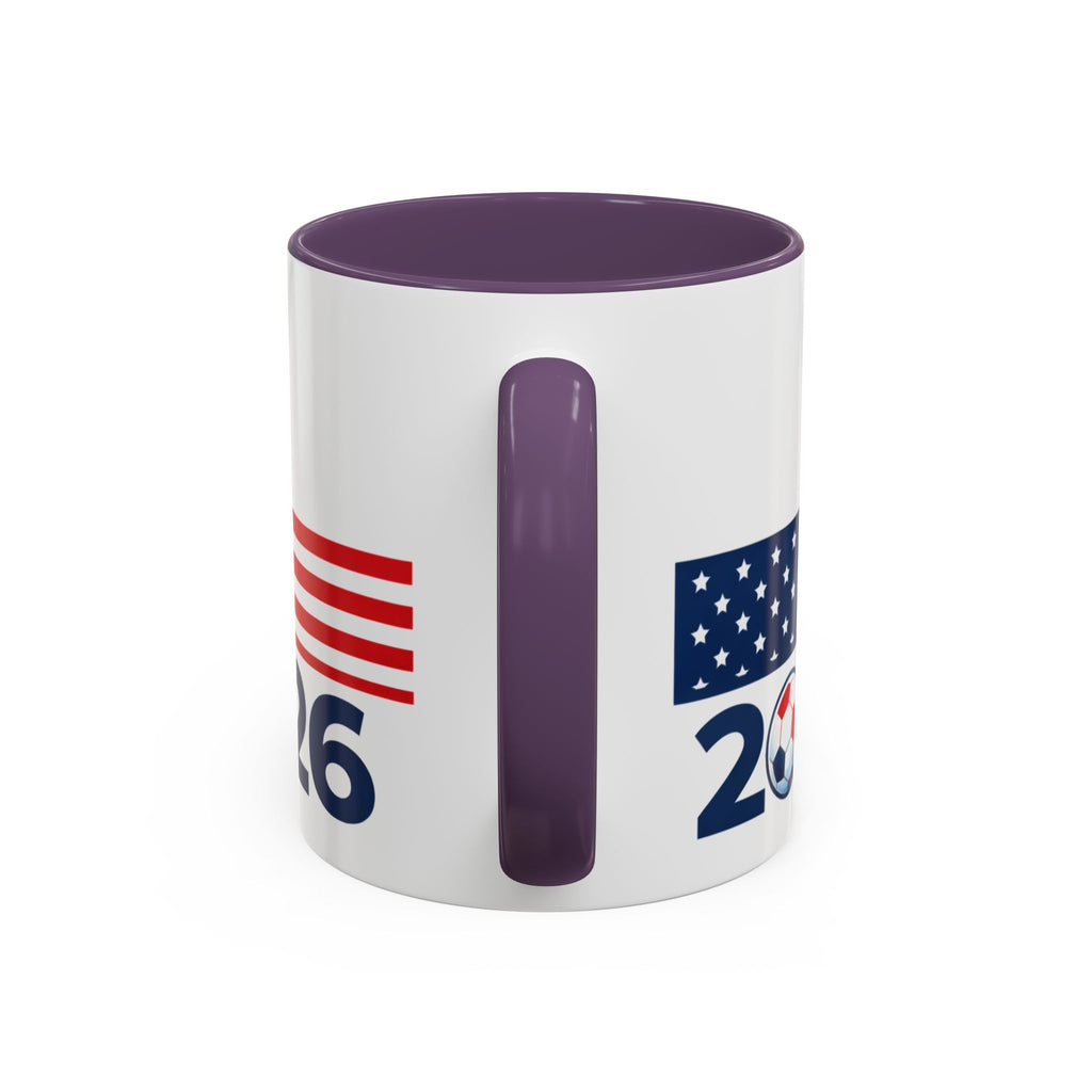 2026 cup USA+Canada Soccer Coffee Mug — 11/15oz Accent