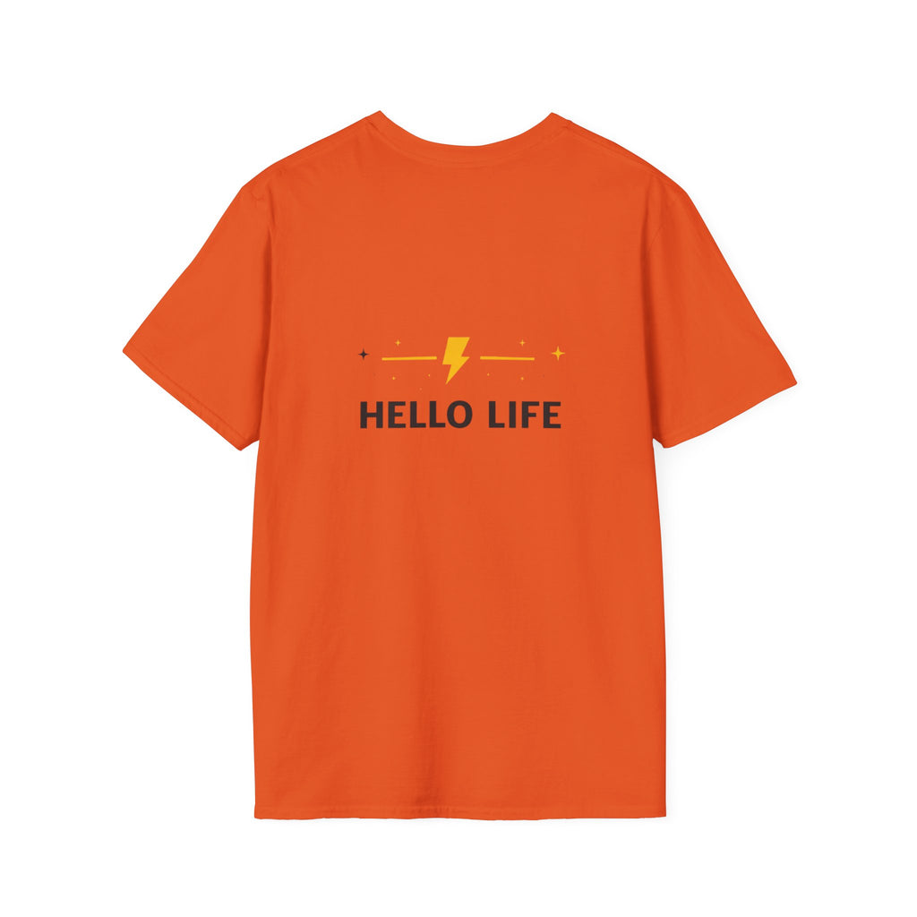 Graduation T-Shirt — "Moving On: Goodbye School, Hello Life" Celebration Tee