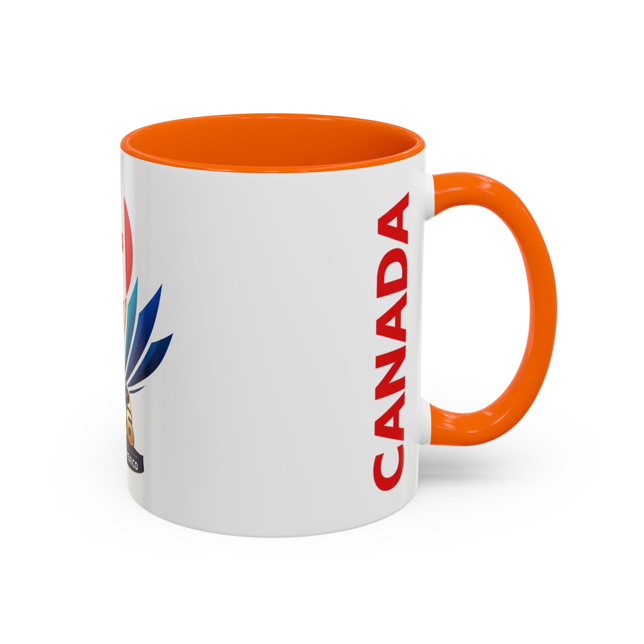 Canada 2026 Soccer Trophy Accent Coffee Mug — USA Canada Mexico Tournament Souvenir (11/15oz)