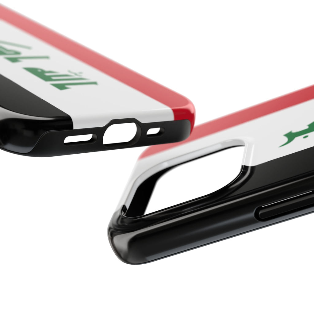 Iraq Flag Tough Phone Case — Durable Patriotic iPhone/Android Cover