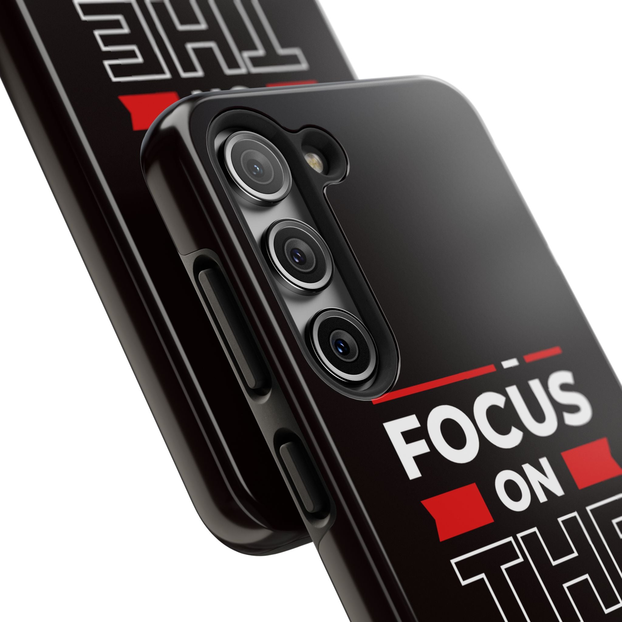 Focus on the Future Tough Phone Case — Motivational Protective Phone Cover