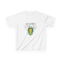 Algeria Kids T‑Shirt – Cup Trophy & Flag Soccer Tee