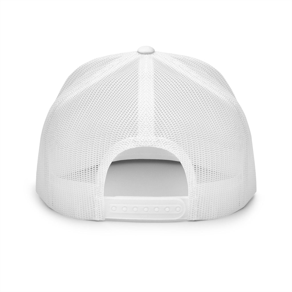 Brazil Flag Trucker Cap – Distressed Brushstroke Design