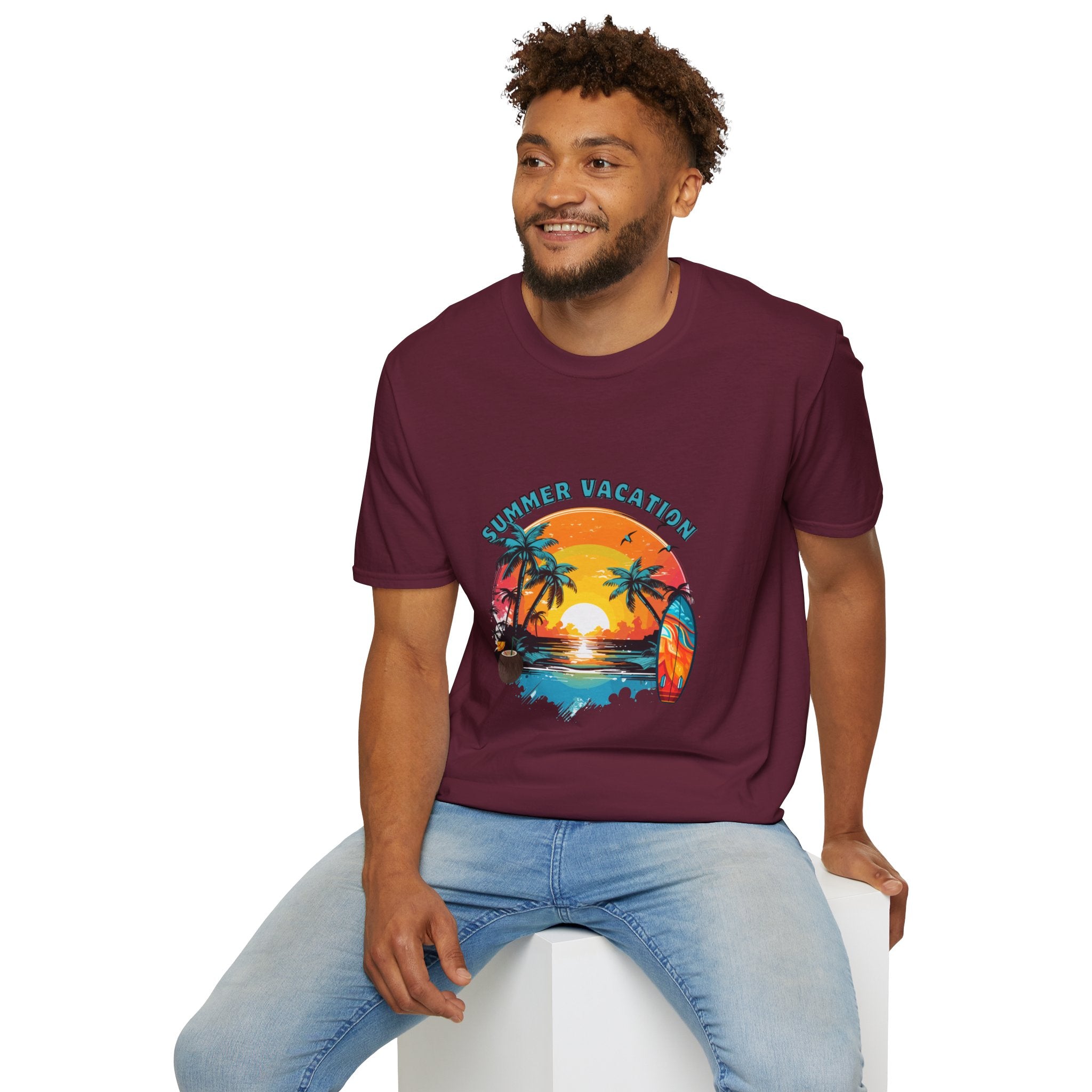 Summer Vacation Graphic T-Shirt