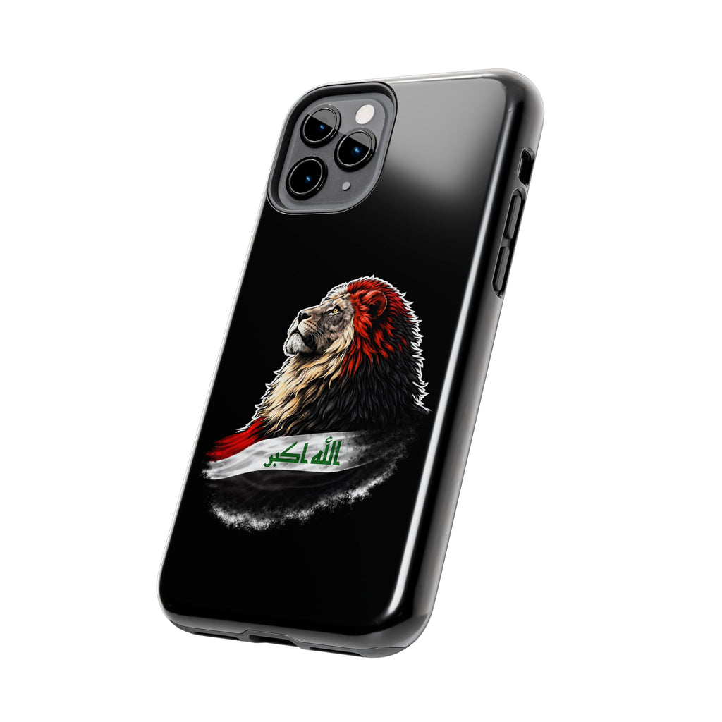 Iraq Lion Tough Phone Case — Protective iPhone Case with Iraqi Flag Design