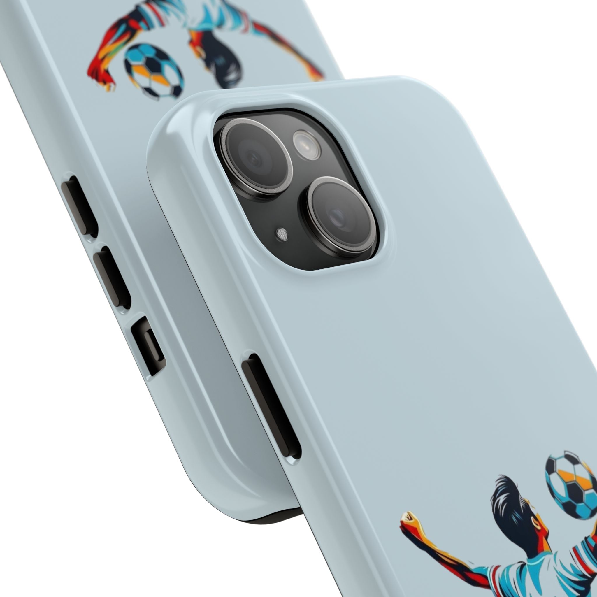 Soccer Celebration Tough Phone Case — Lightweight Protective iPhone Cover