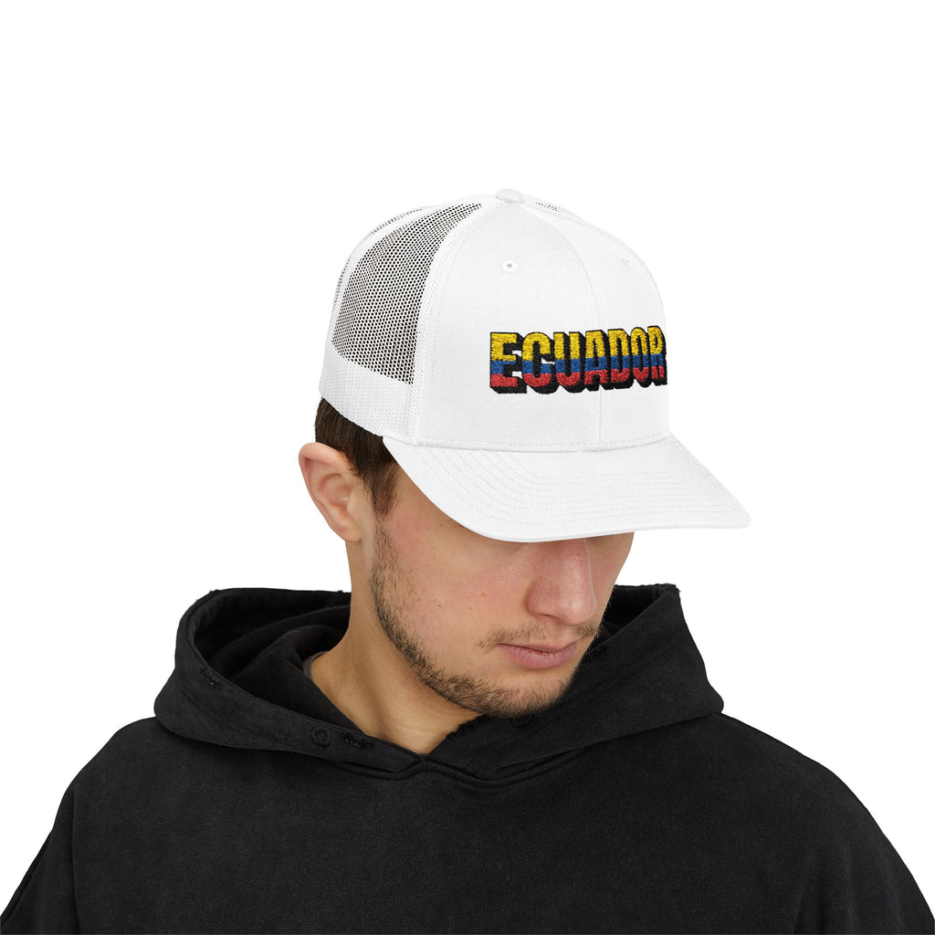Ecuador Snapback Trucker Cap