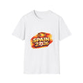 Spain 2026 Soccer Fan T-Shirt – Spanish Flag & Trophy Cup Support Tee