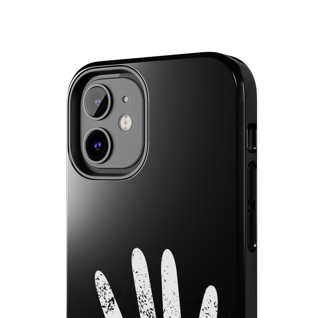 Phone Case — “Don’t Touch Me” Black Protective Tough Case