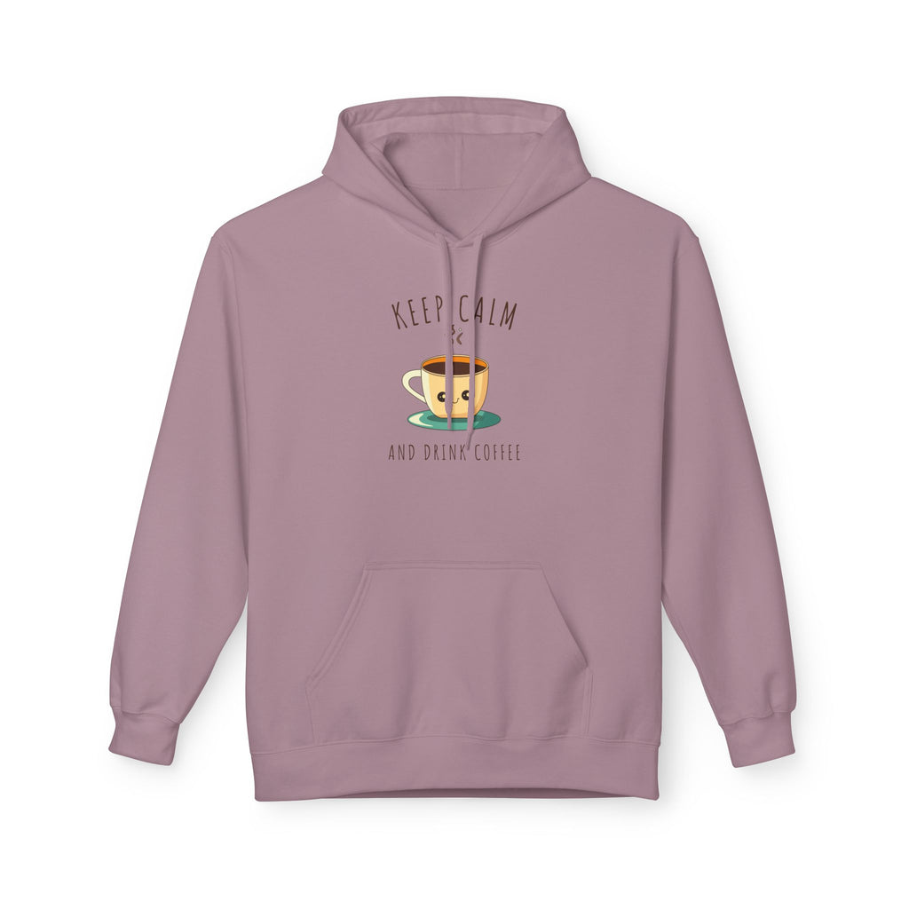 Keep calm & drink coffee Unisex Midweight Softstyle Fleece Hoodie