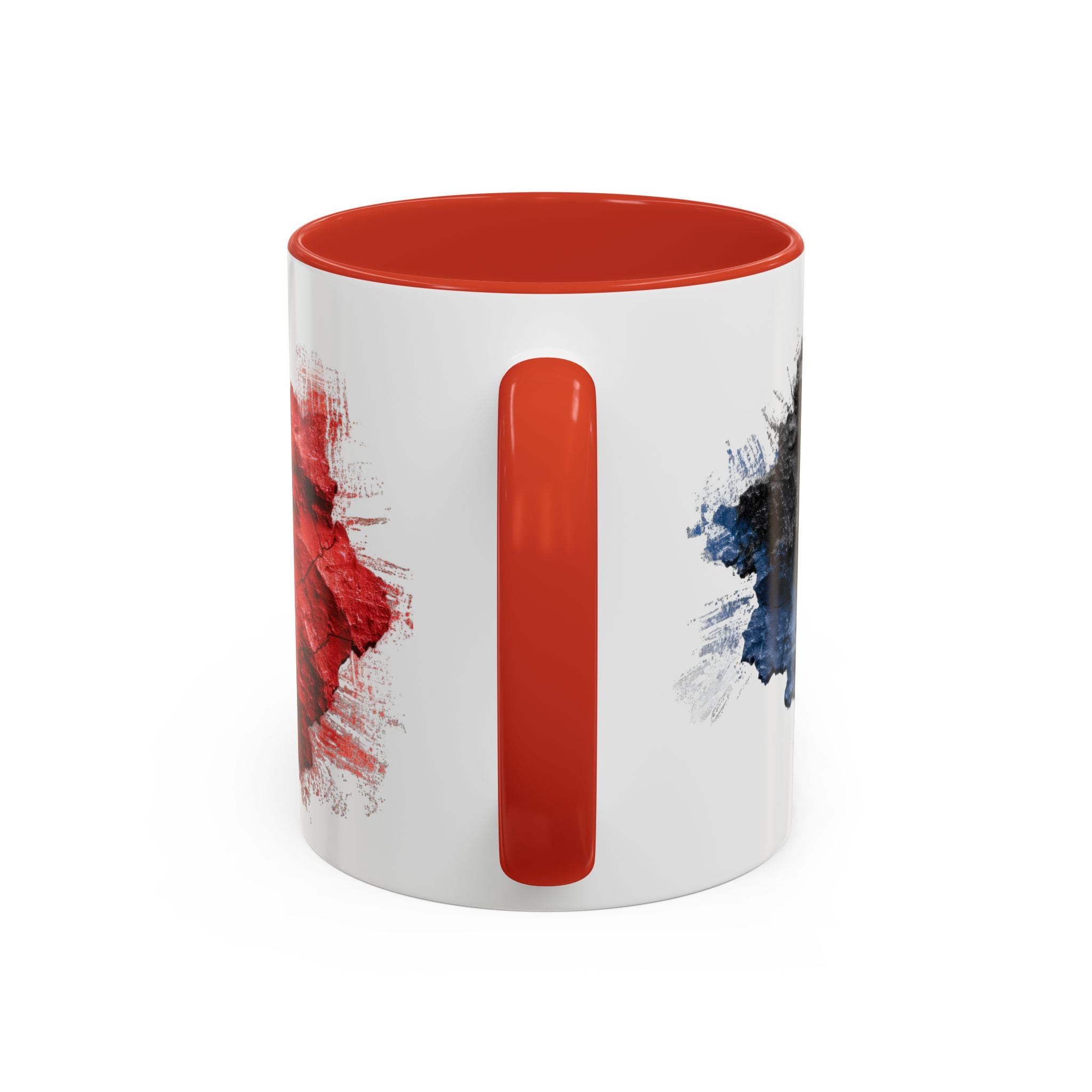 Belgium Flag Coffee Mug – Distressed Watercolor Accent Mug (11/15oz)