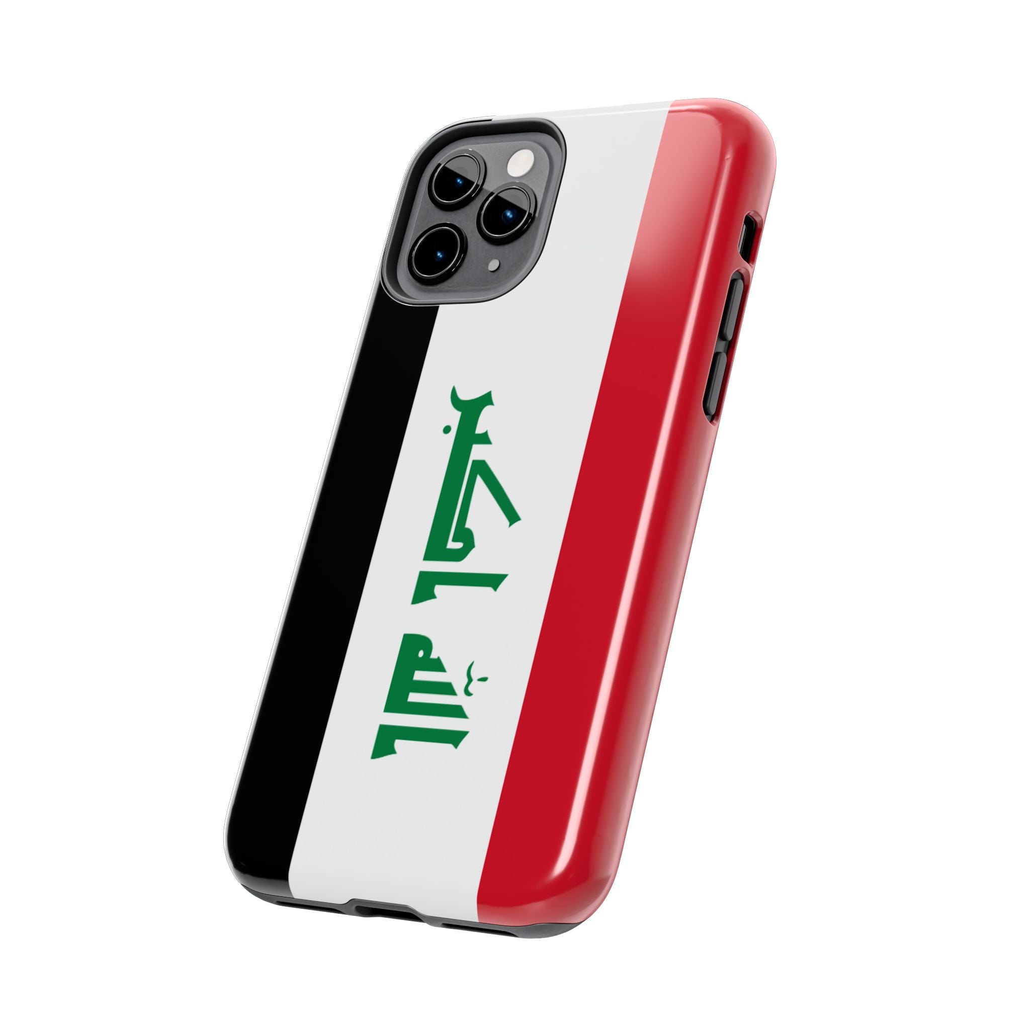 Iraq Flag Tough Phone Case — Durable Patriotic iPhone/Android Cover