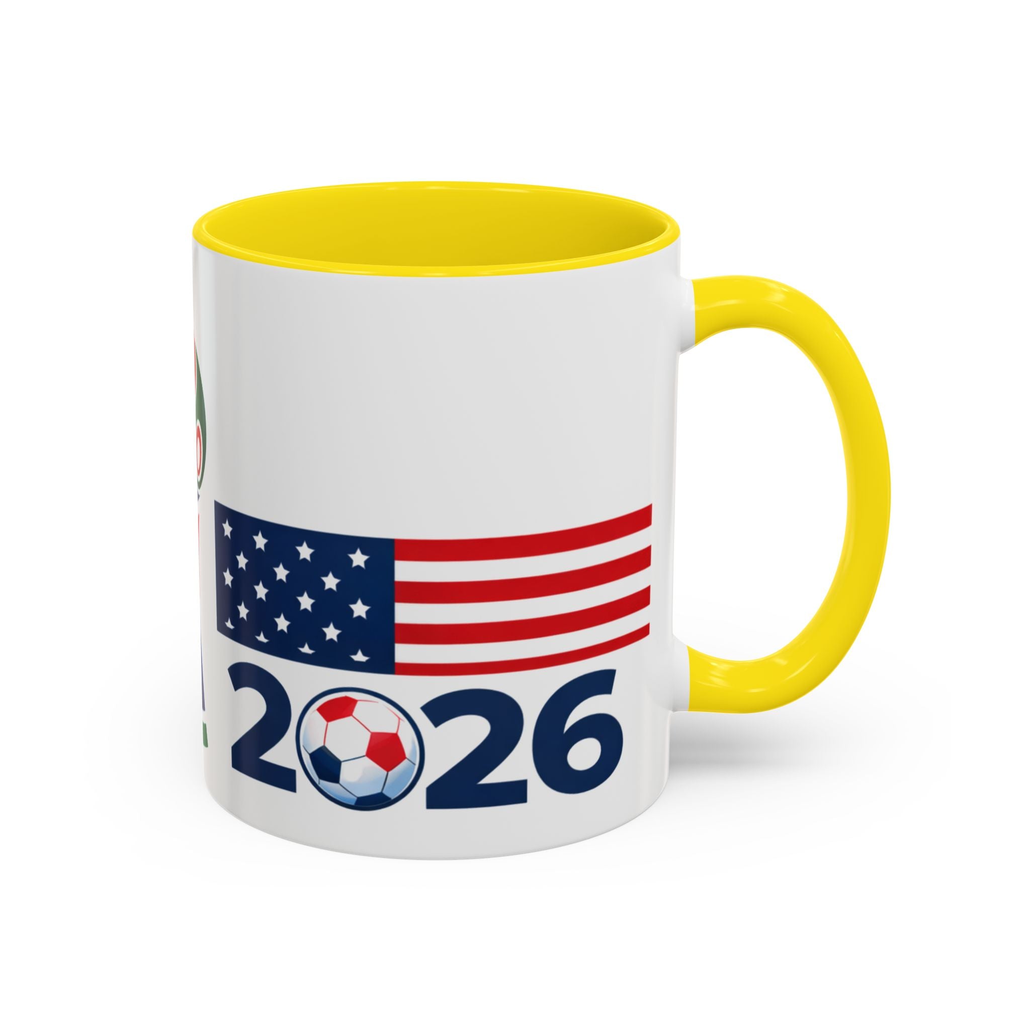 2026 cup USA+Canada Soccer Coffee Mug — 11/15oz Accent