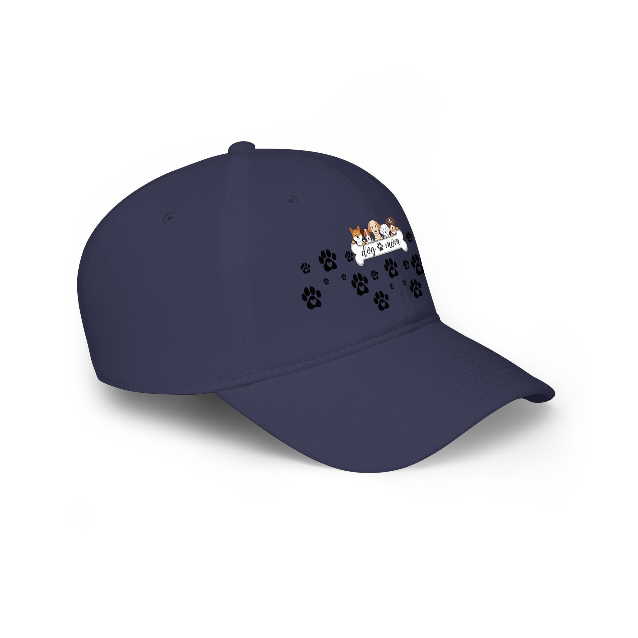 Pet Lover Paw Print Baseball Cap — Cute Dogs & Cats “Paws & Love” Hat