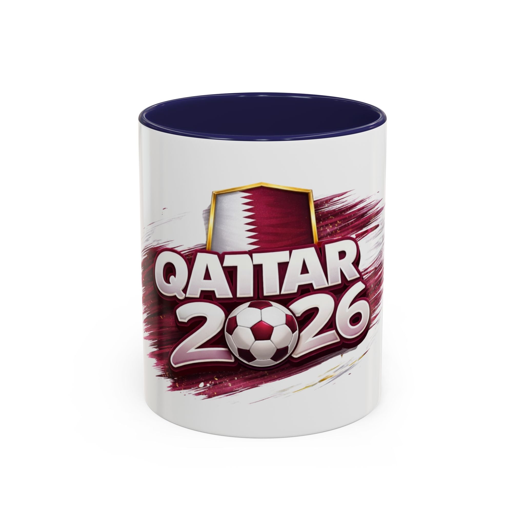 Qatar 2026 Soccer Coffee Mug — Cup Fan Travel Souvenir