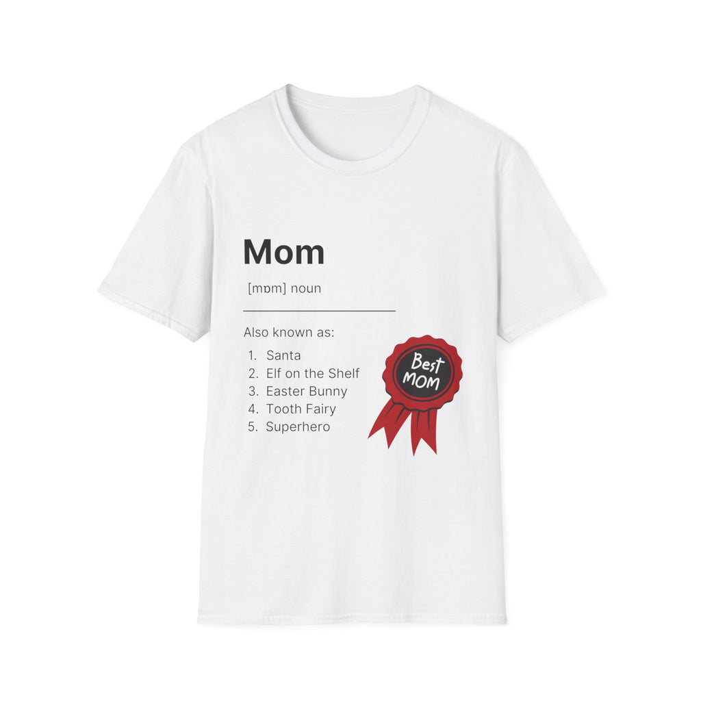 Mom Definition T-Shirt — 'Best Mom' Ribbon Mother's Day Tee