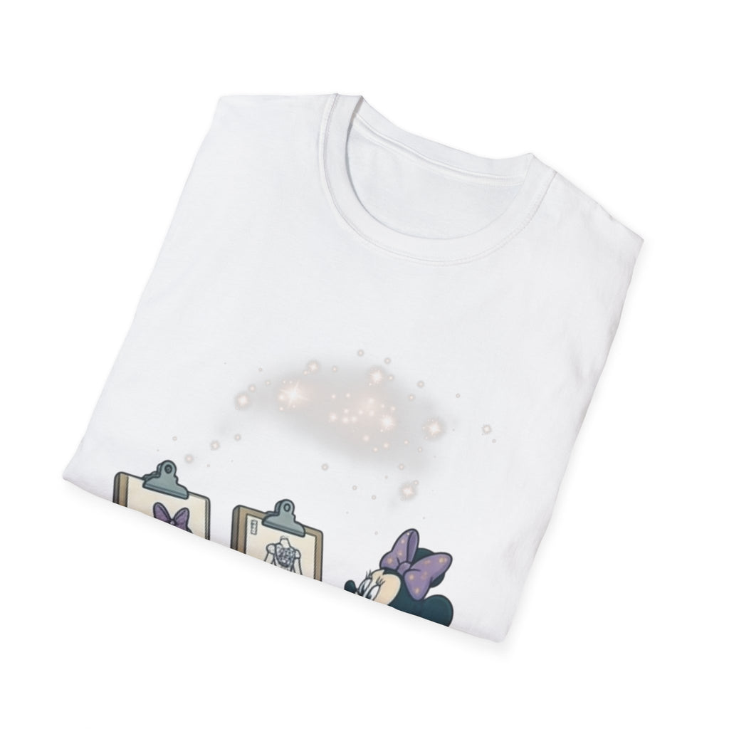 Art Studio Tee — Cute Cartoon Mouse Designing Dresses