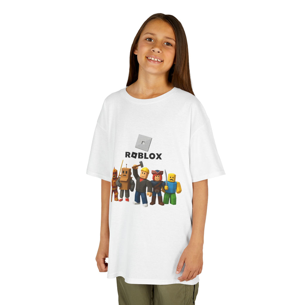 Roblox Kids Tee — Cute Block Character Game Shirt for Boys & Girls