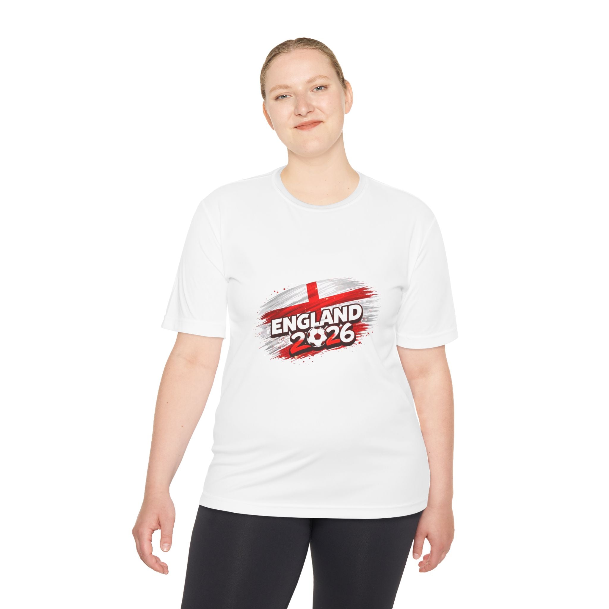 England 2026 Soccer Tee — St. George’s Cross Fan Shirt