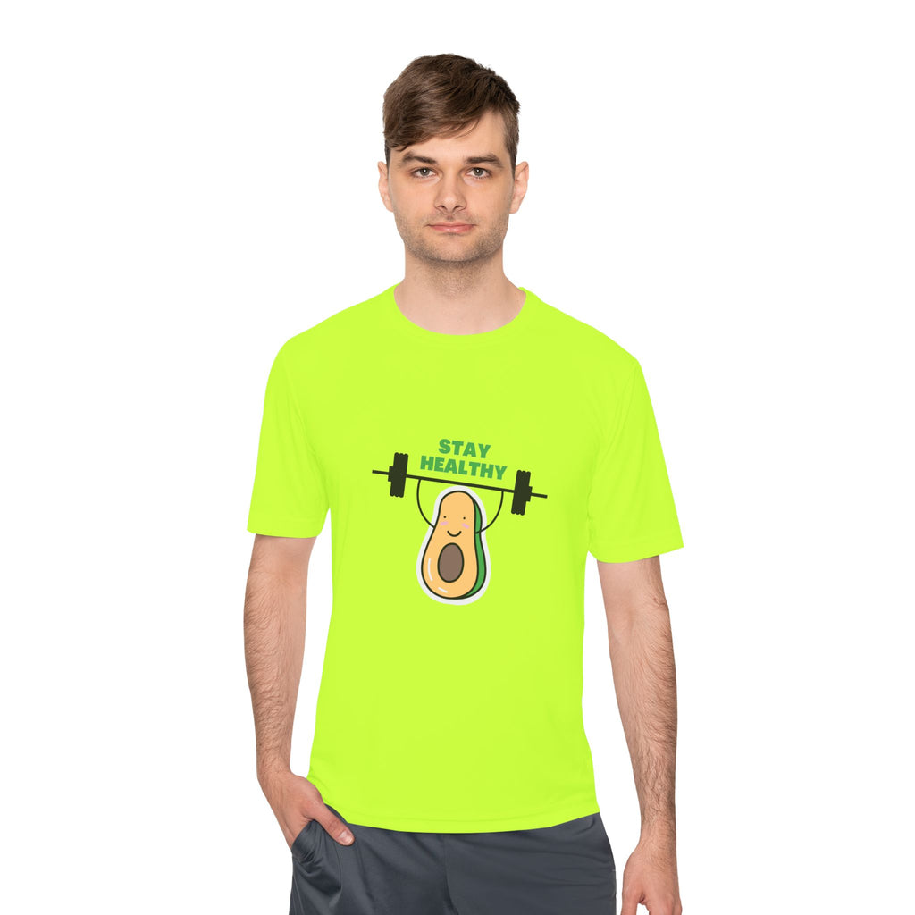 Stay Healthy Avocado Weightlifting Tee