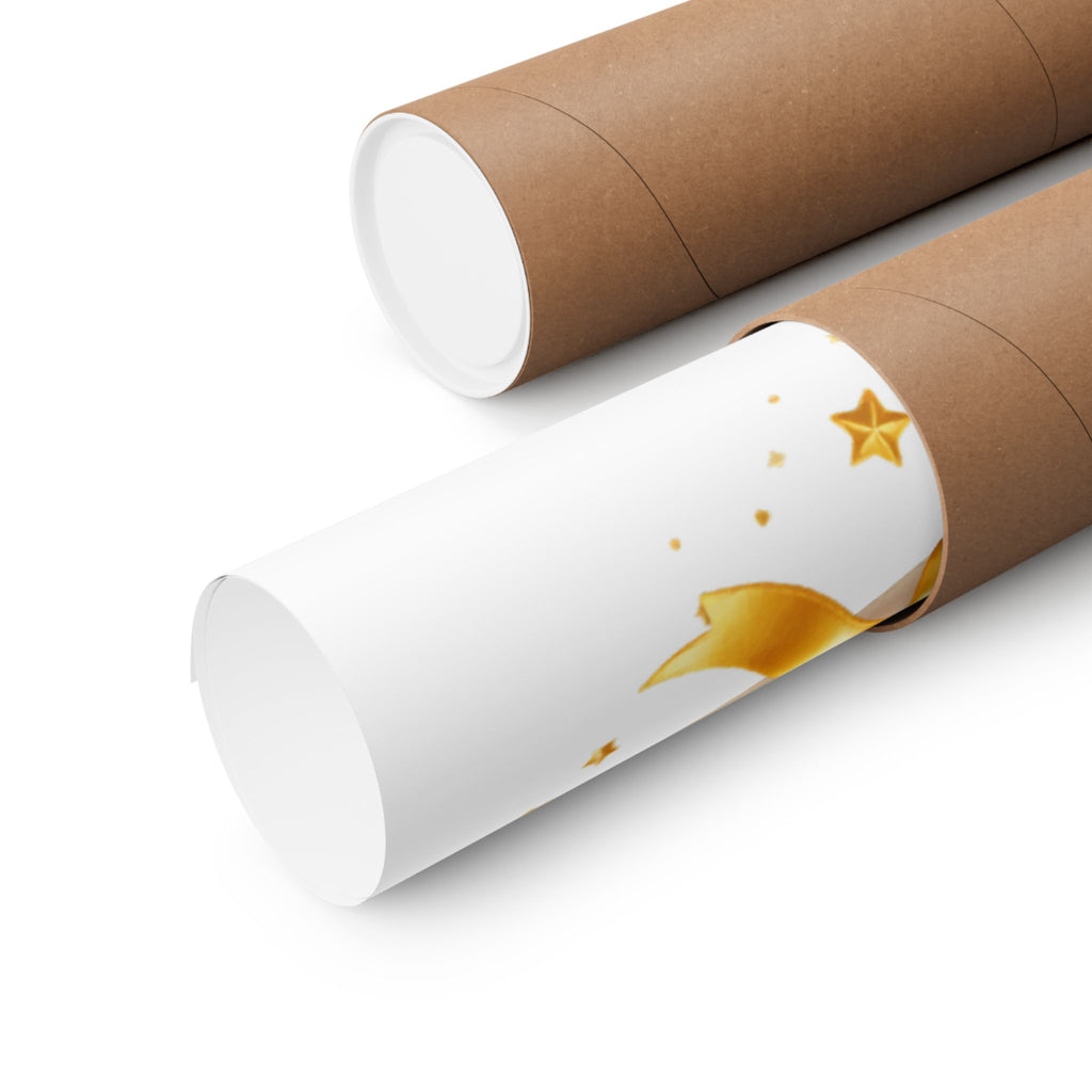 2026 Graduation Poster — Matte Vertical Graduation Wall Art with Cap & Diploma