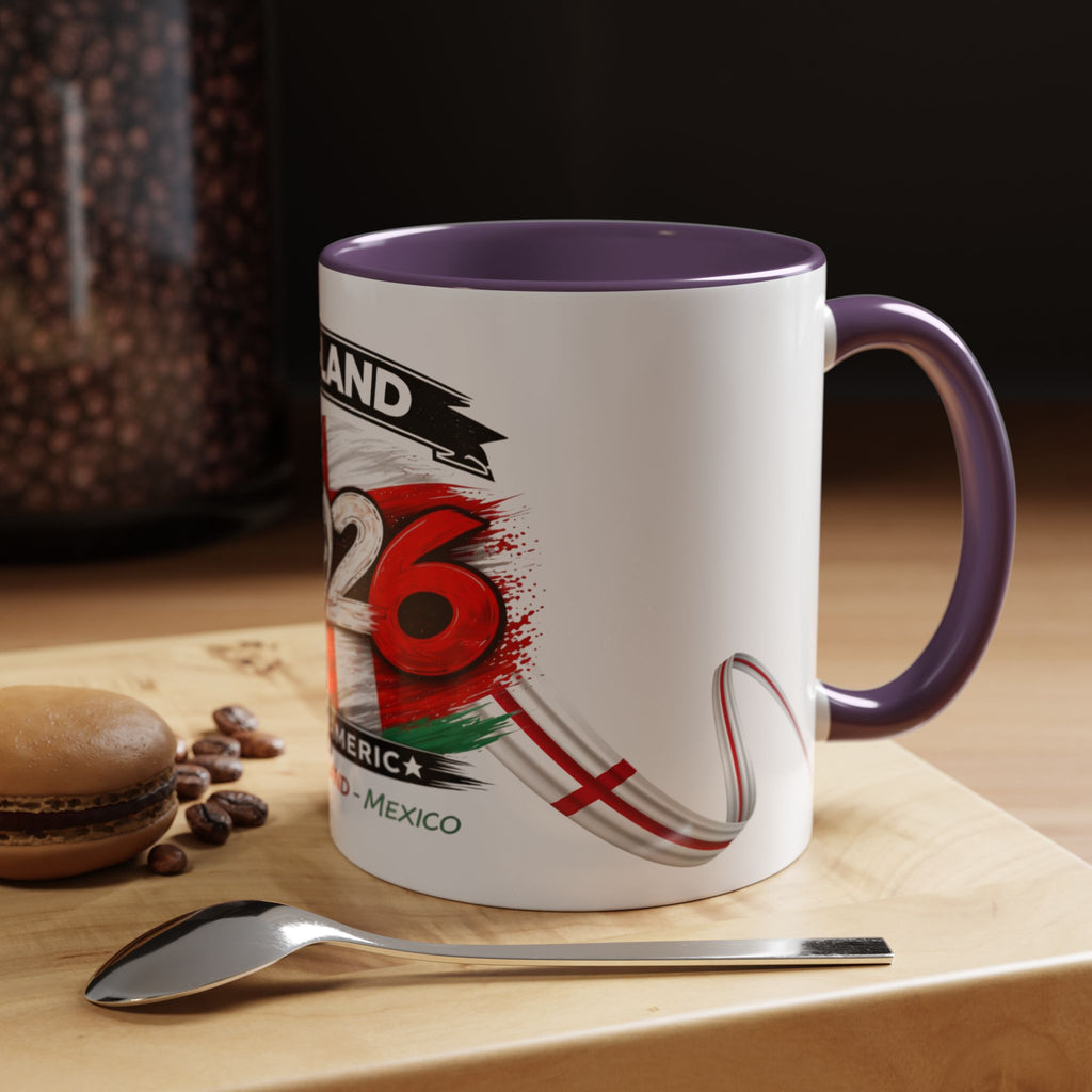 England 2026 Soccer  Cup Mug – North America (USA • England • Mexico)