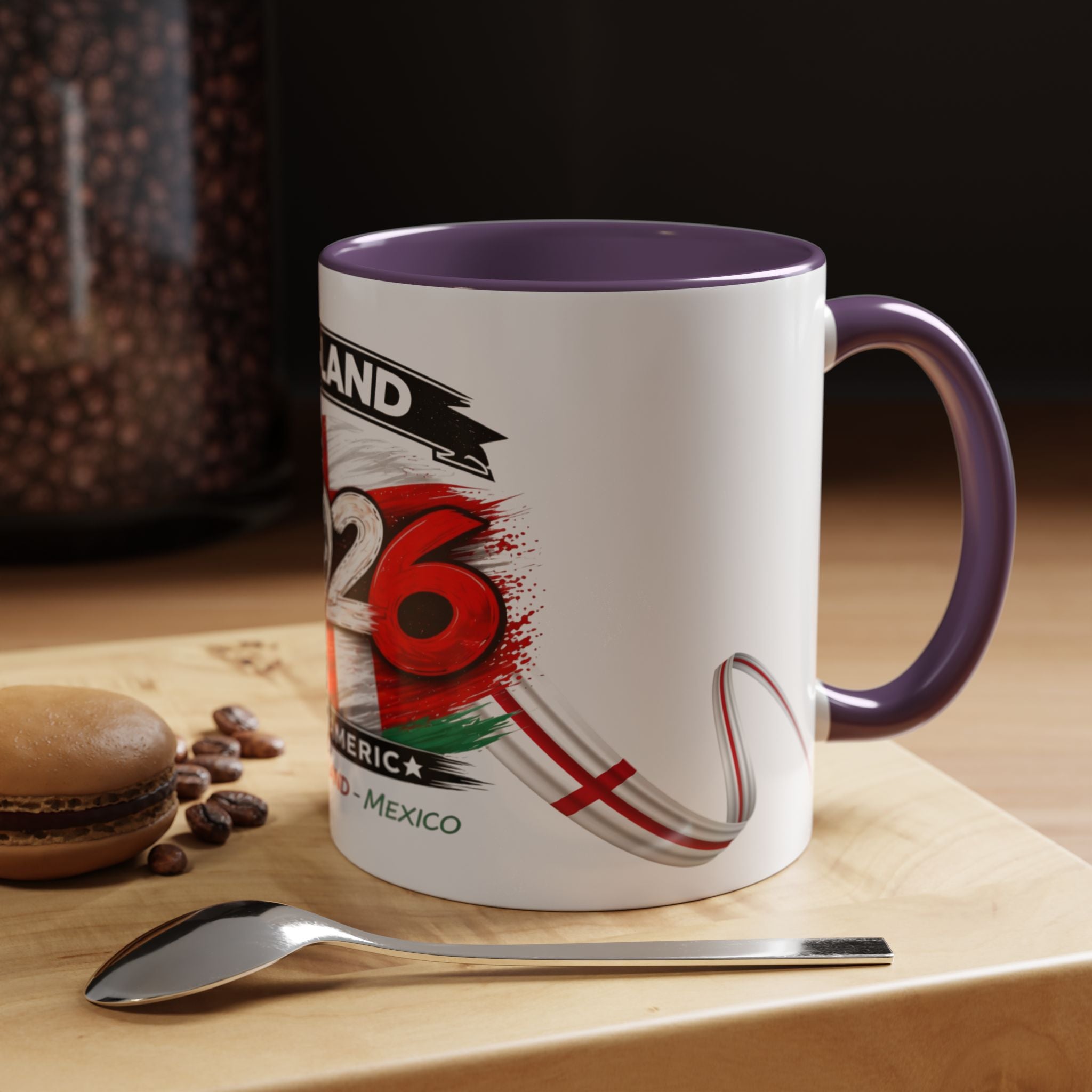 England 2026 Soccer  Cup Mug – North America (USA • England • Mexico)