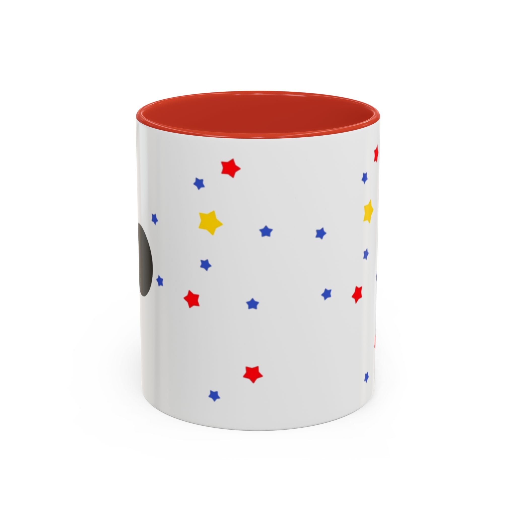 Mickey Mouse Accent Coffee Mug – Stars Pattern (11 oz)