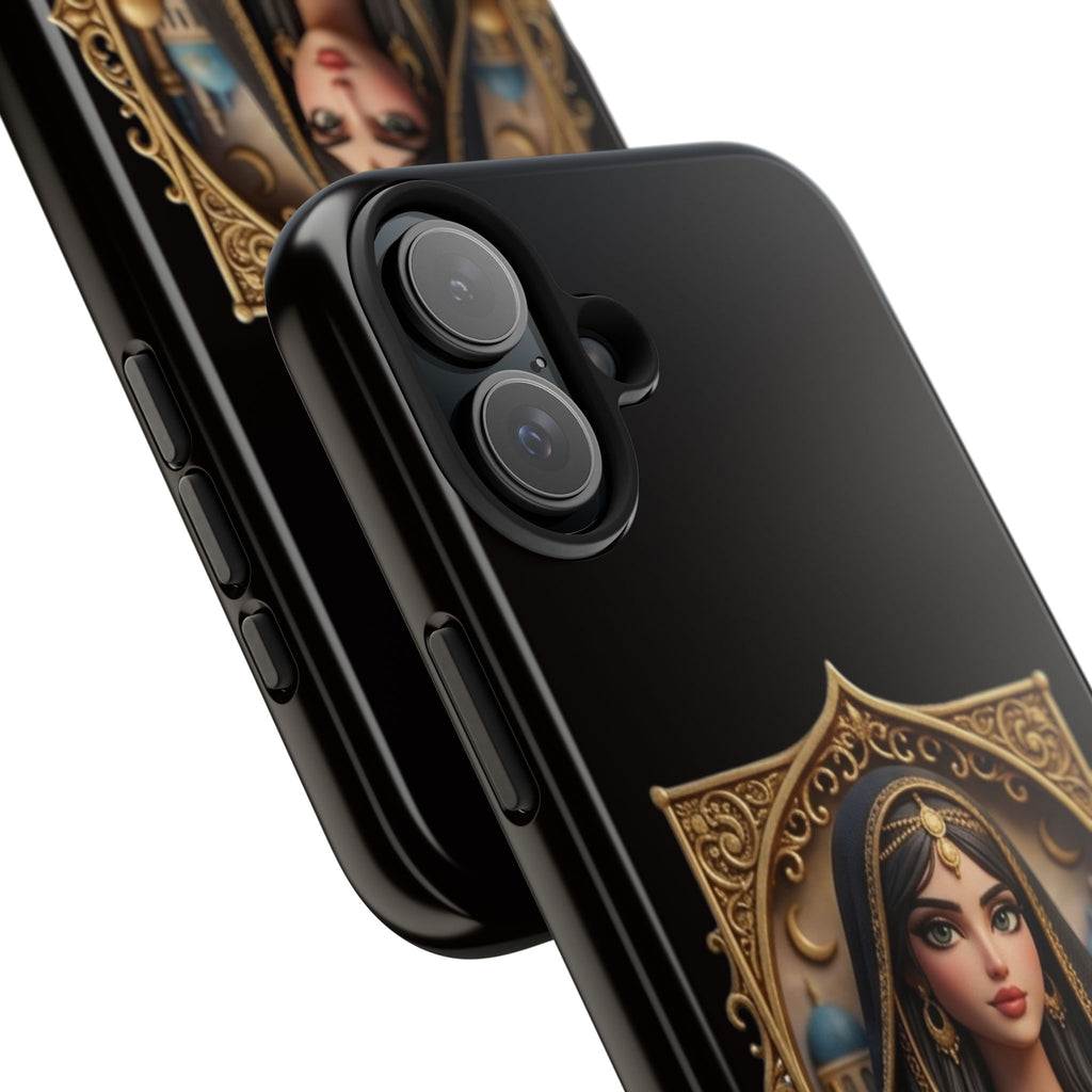 Made in Baghdad Phone Case — Elegant Middle Eastern Portrait Tough Protective Case