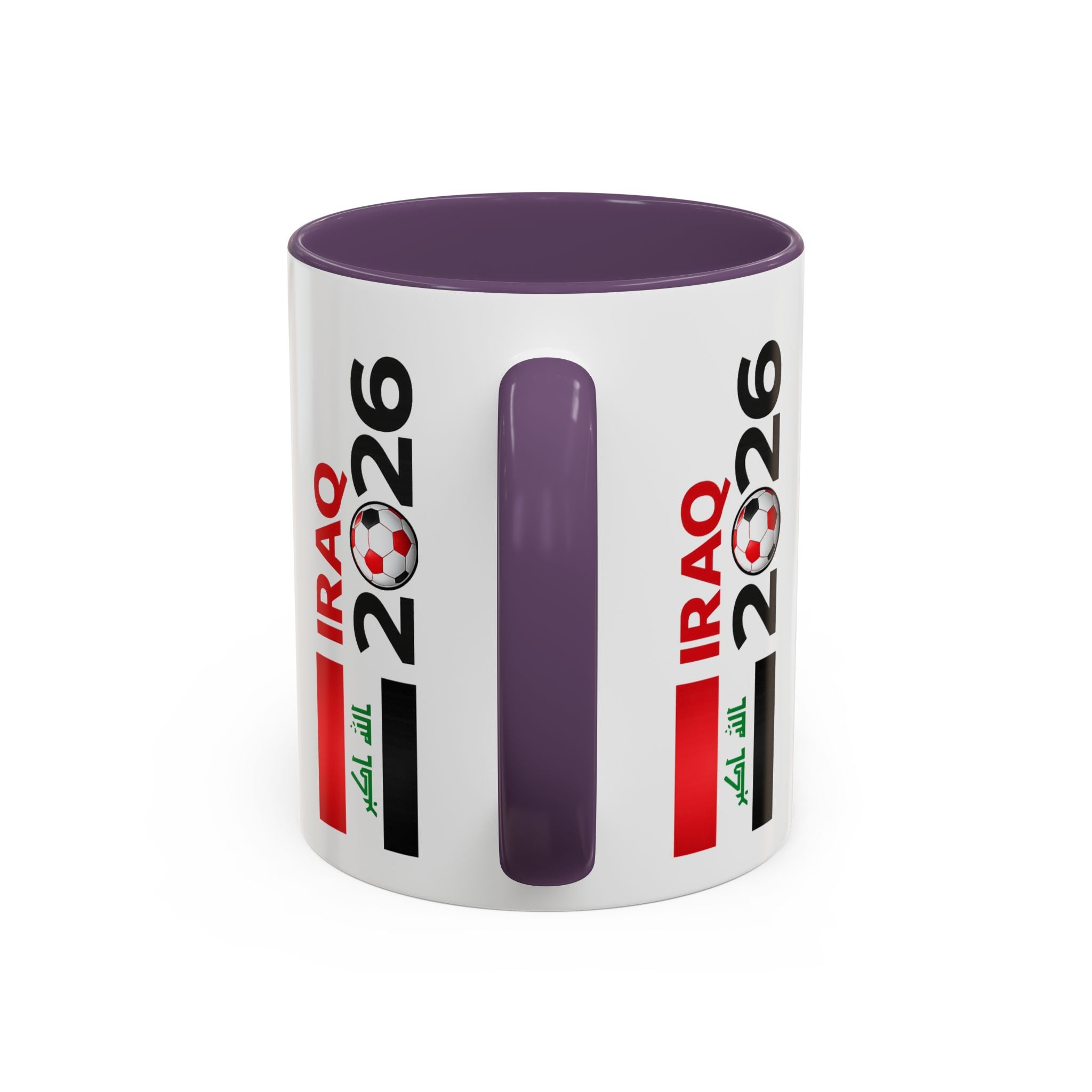 Iraq 2026 Accent Coffee Mug — Arabic Pride Flag Design