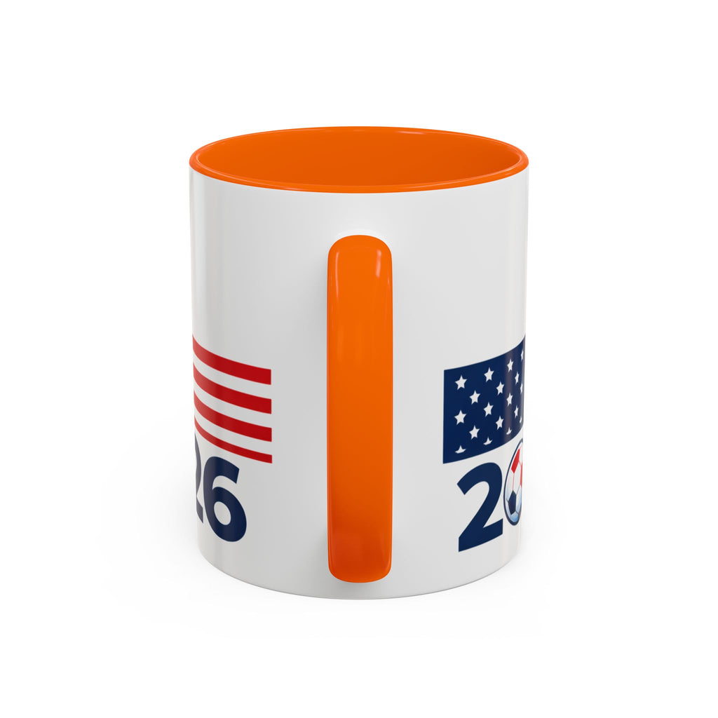 2026 cup USA+Canada Soccer Coffee Mug — 11/15oz Accent