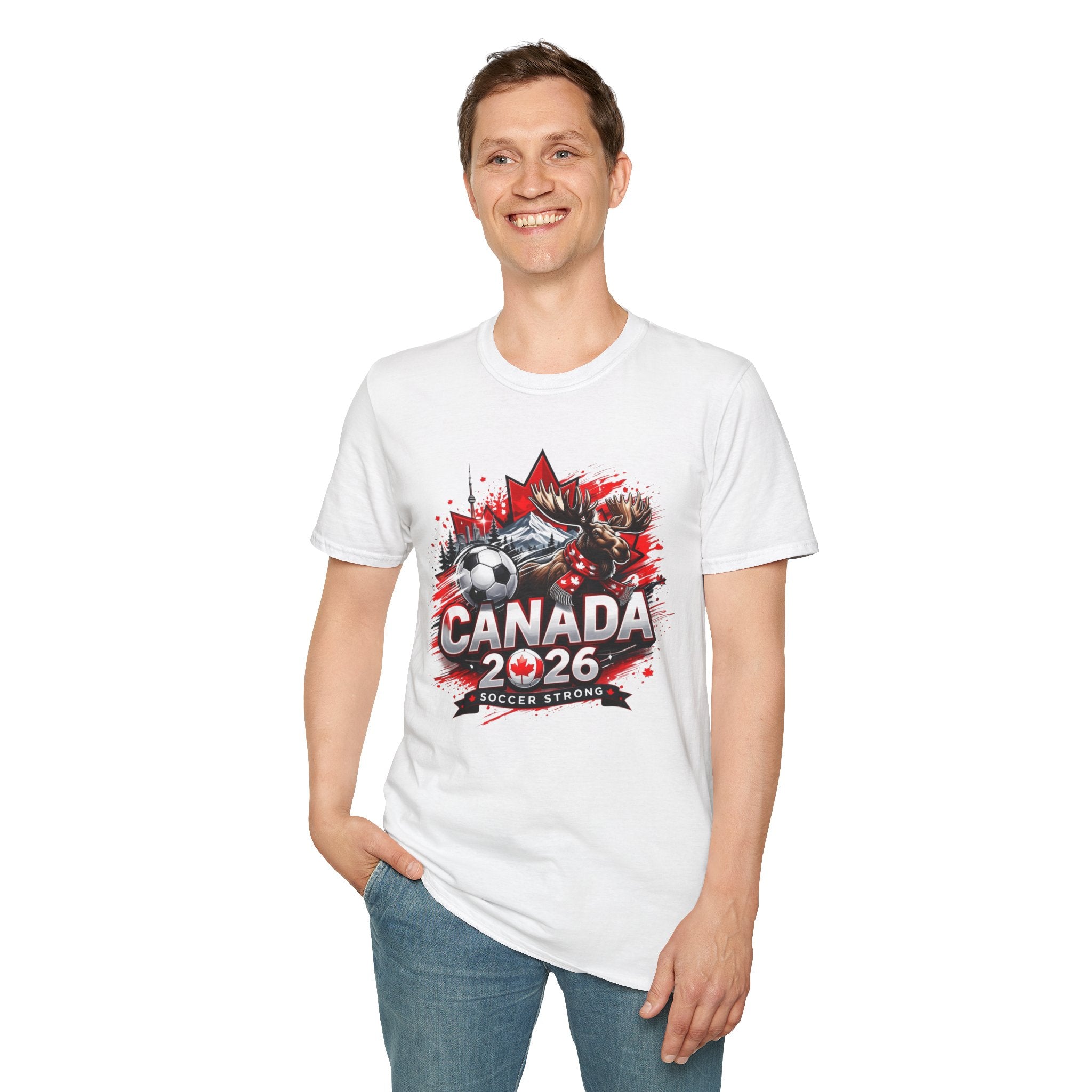 Canada 2026 Soccer T-Shirt — Canada Soccer Strong Fan Tee
