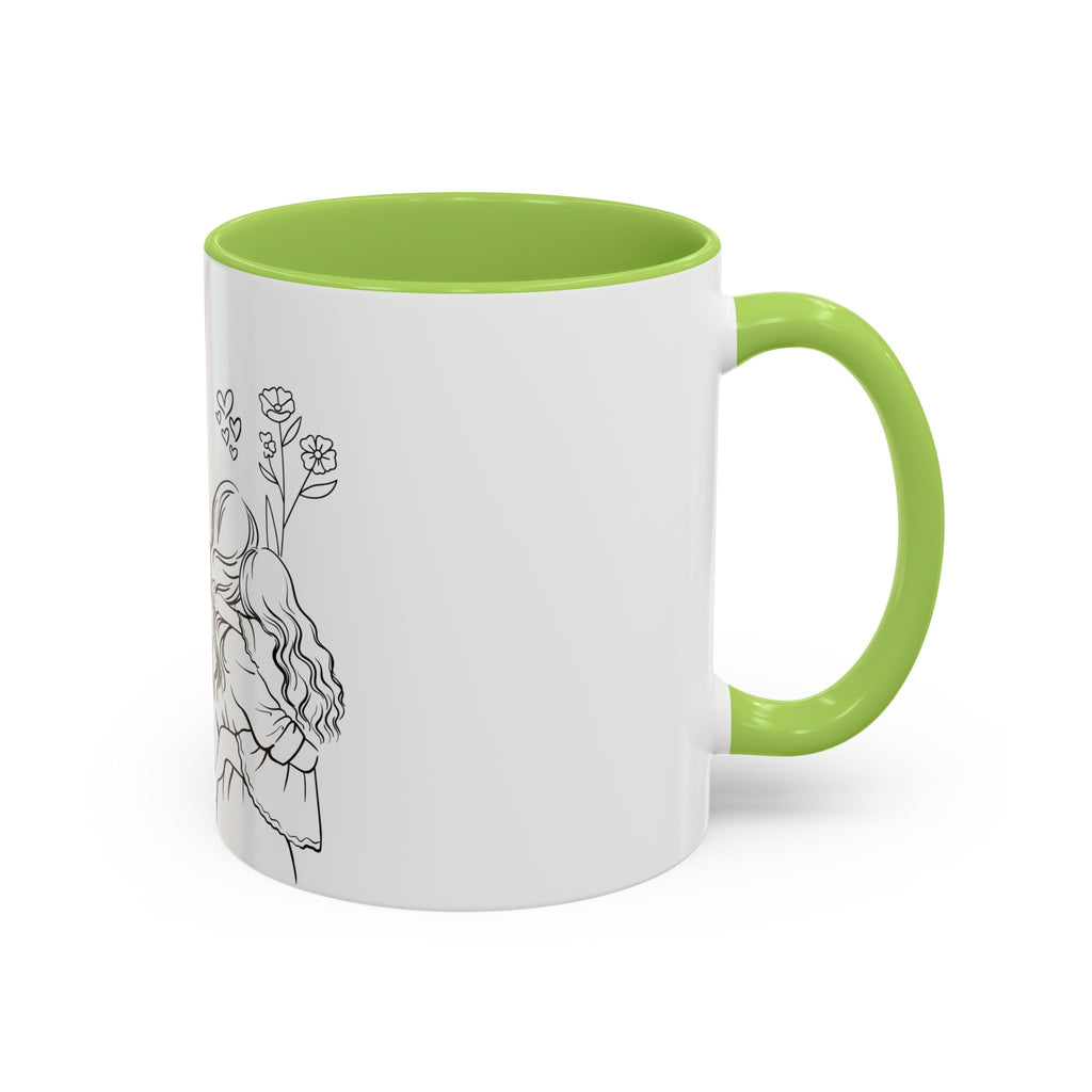 I love you mom Accent Coffee Mug (11, 15oz)