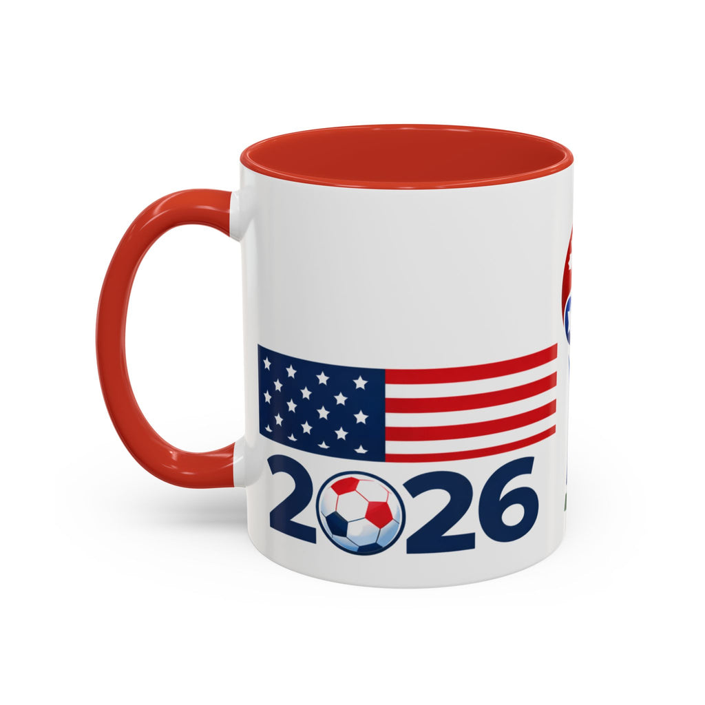 2026 cup USA+Canada Soccer Coffee Mug — 11/15oz Accent