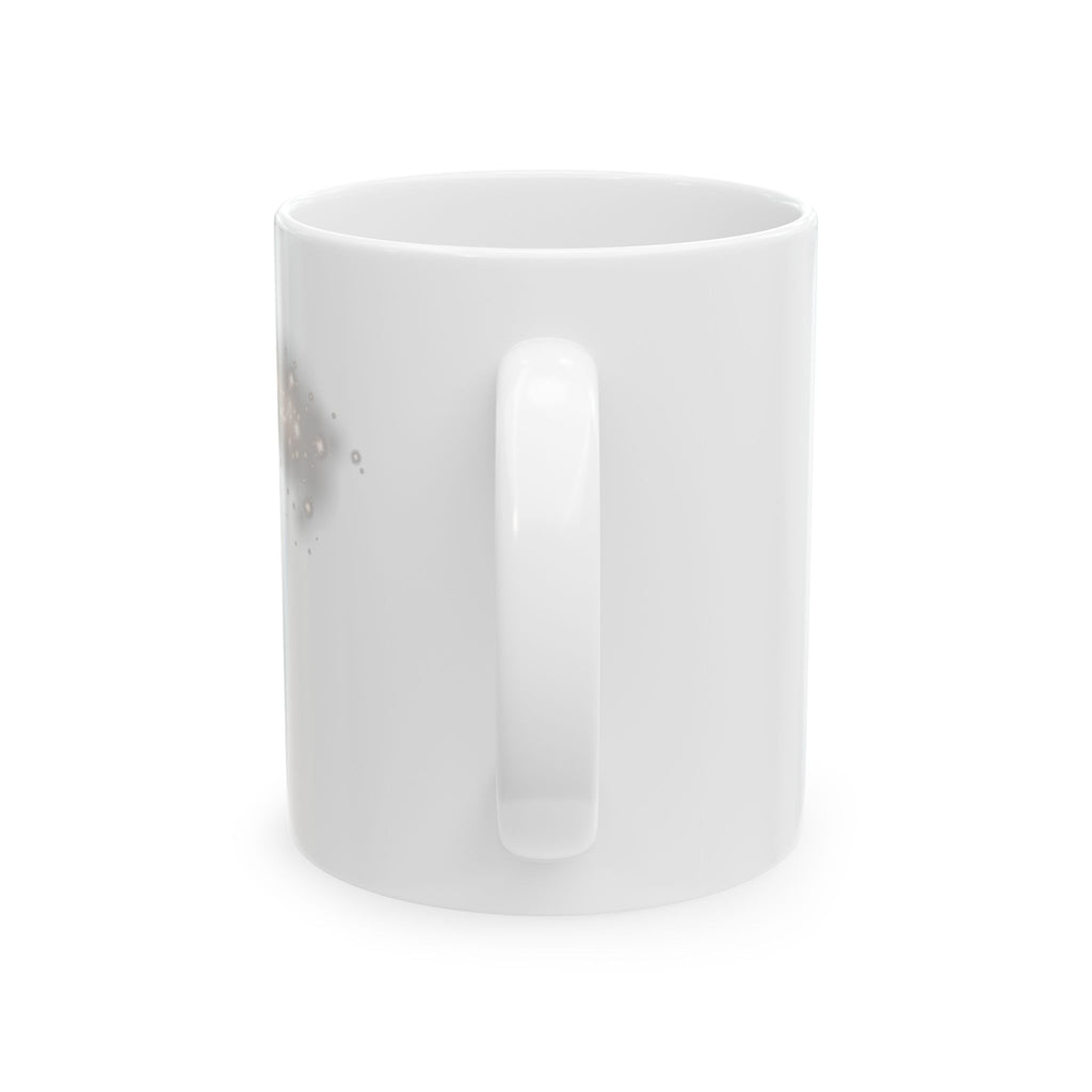 Ceramic Mug — Cute Character Sketching Dress Designer Coffee Cup (11oz)